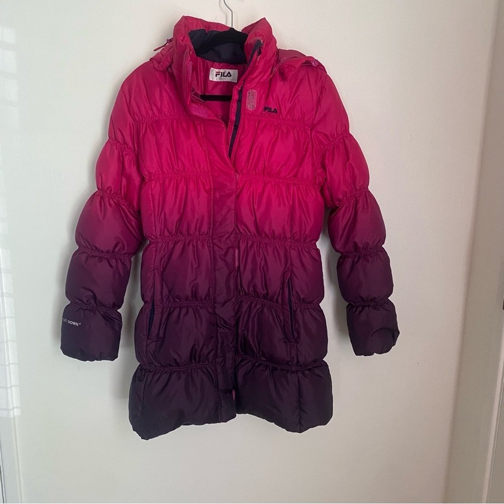 Fila Down Ombre Puffer Coat